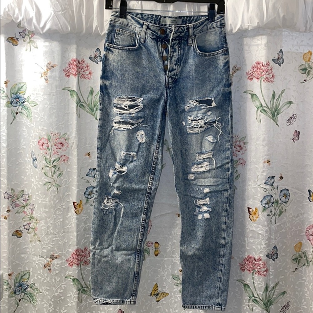 TopShop Moto Hayden Distressed Jeans